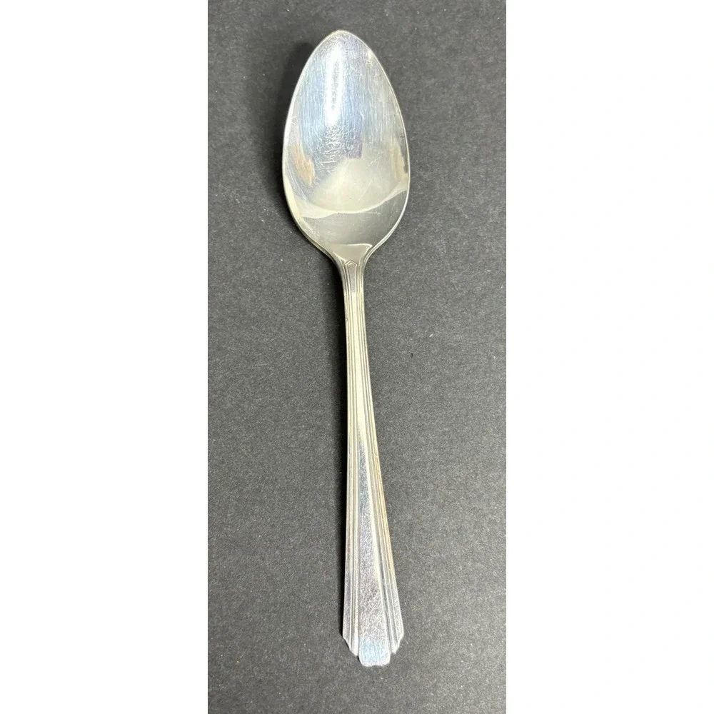 4 National Silver Co Lady Joan Teaspoons 6 1/8